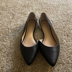 Black flats! Size 11